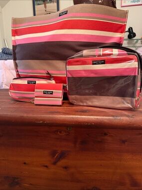 Kate Spade tote and accessories.